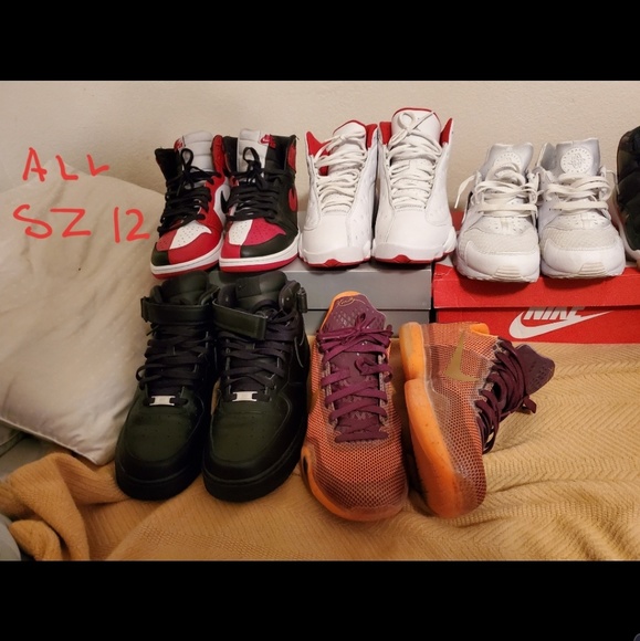 Jordans ,kobes ,timbs, vans sz's vary i do trades - Picture 1 of 4